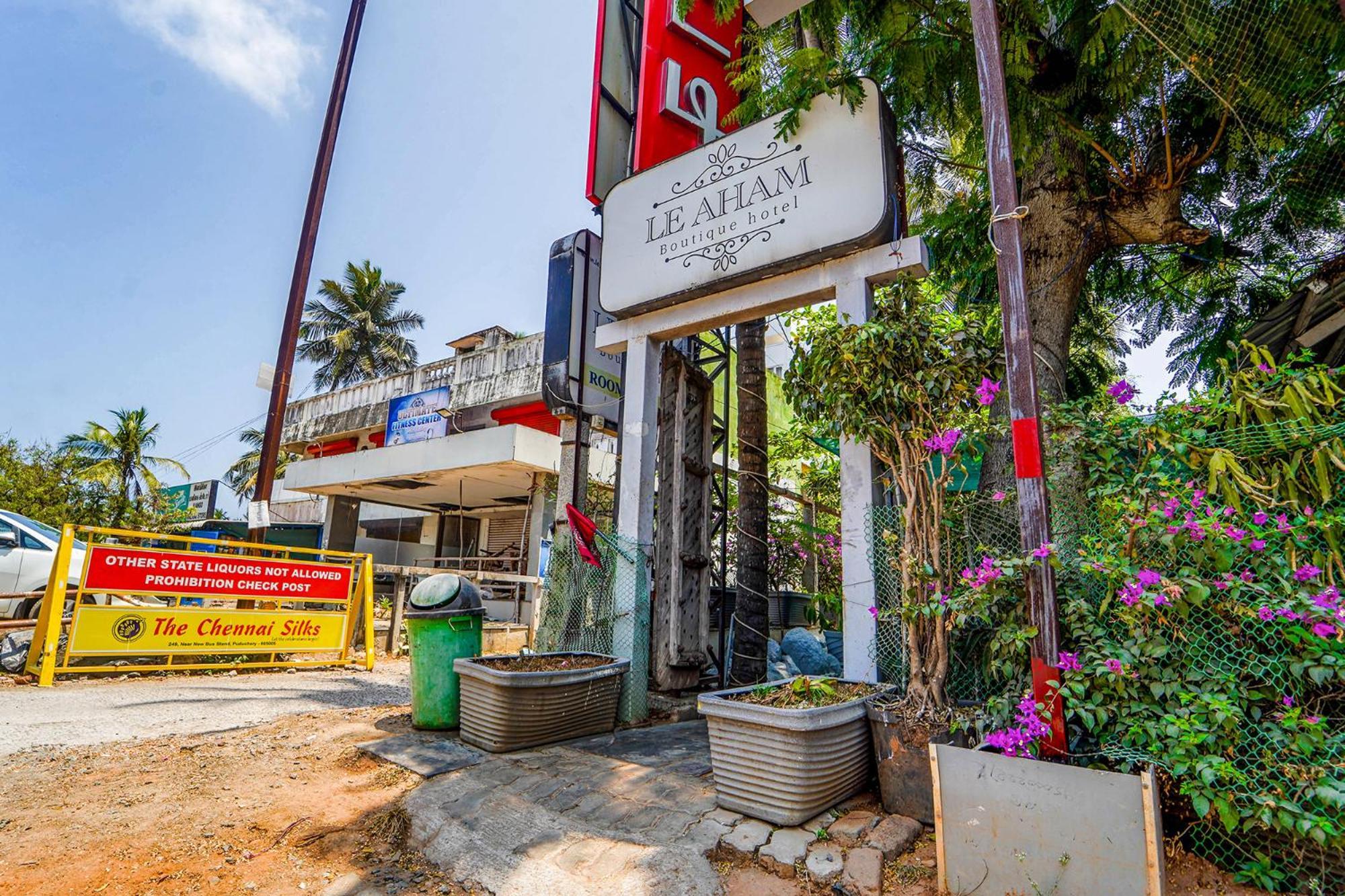 Fabexpress Le Aham Boutique Hotel Pondicherry Exterior photo